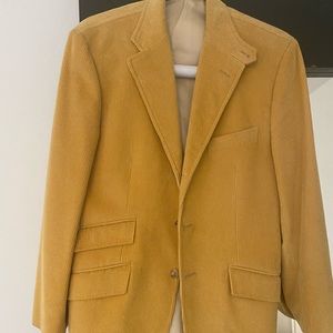 Yellow  Cord Ralph Lauren blazer